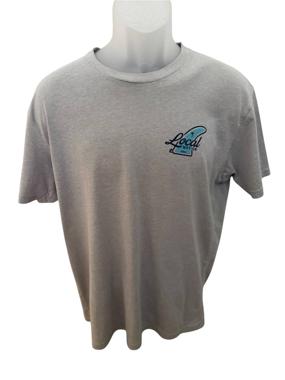 Local Motion Hawaii Surf Fin Tee Shirt Men L Large - Picture 2 of 6